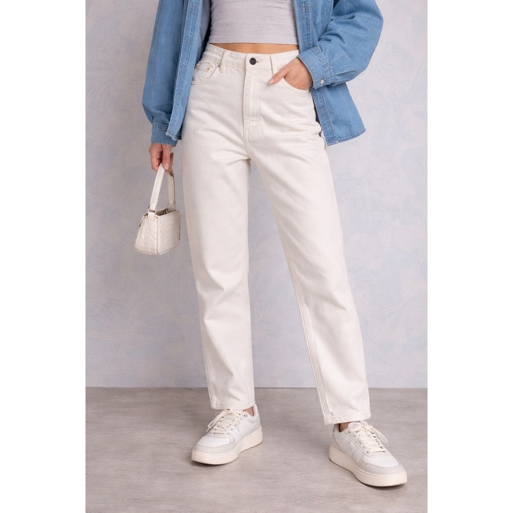 Lee White‎ Elastic Waist Jeans / Pants